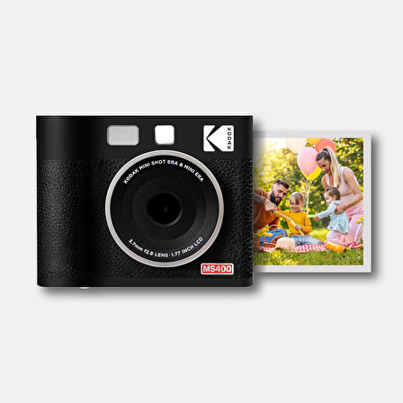 Kodak Mini Shot 4 ERA Siyah 4X4 Filmli Fotoğraf Makinesi