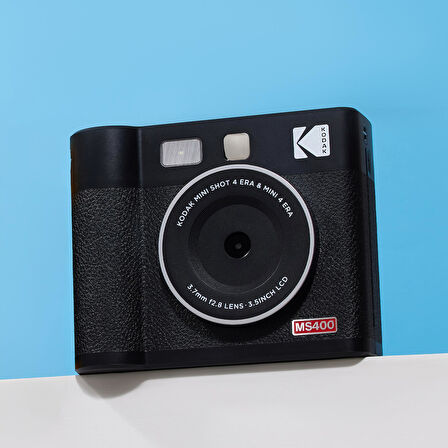 Kodak Mini Shot 4 ERA Siyah 4X4 Filmli Fotoğraf Makinesi