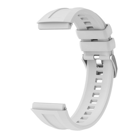 Gpack Huawei Watch GT 5 Pro 46mm Kordon Metal Tokalı Klasik Silikon Strap Kayış KRD130
