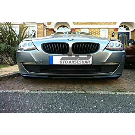 Bmw Z4 E86 Cupra R Uyumlu Ön Lip Mat Siyah Ön Tampon Lip