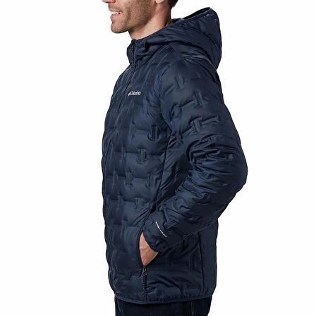 Columbia Delta Ridge™ Down Hooded Jacket Lacivert Mont