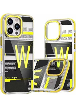 Gpack Apple iPhone 16 Plus Kılıf PX Graffito Desenli Silikon