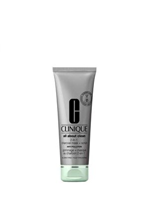 Clinique All About Clean Kömür Maskesi Ve Peeling 100 ml