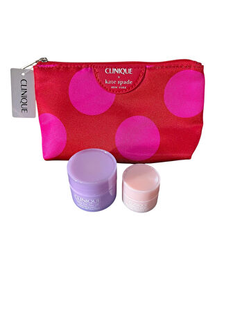 Clinique Çok-Şık-Makyaj-Çantası-Pembe-Renk