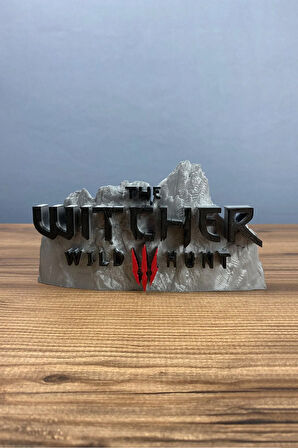 The Witcher 3: Wild Hunt Gri Siyah Figür - Premium Koleksiyon Dekoru