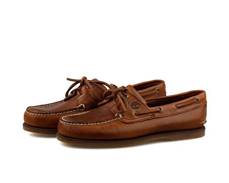 Timberland Classic Boat 2 Eye Erkek Günlük Ayakkabı TB0A232XF741 Kahverengi