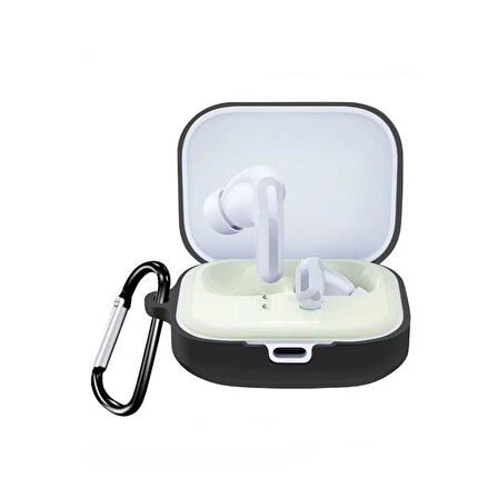 Gpack Xiaomi Redmi Buds 5 Uyumlu Kılıf Mat Kancalı Silikon SF13