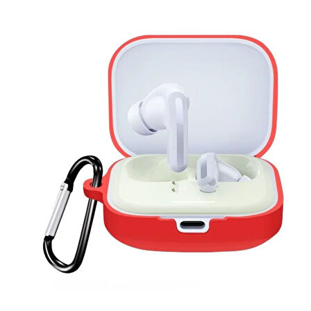 Gpack Xiaomi Redmi Buds 5 Uyumlu Kılıf Mat Kancalı Silikon SF13