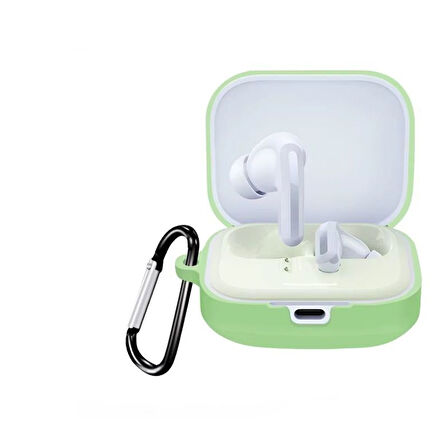 Gpack Xiaomi Redmi Buds 5 Uyumlu Kılıf Mat Kancalı Silikon SF13