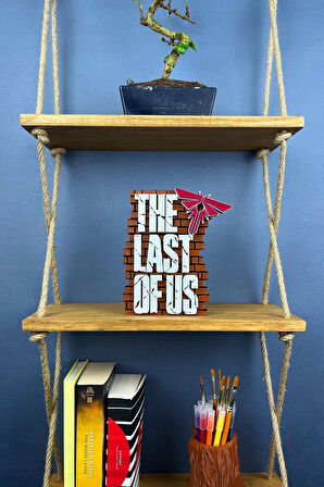 The Last Of Us Logo Figür - Yüksek Kalite Koleksiyon Parçası