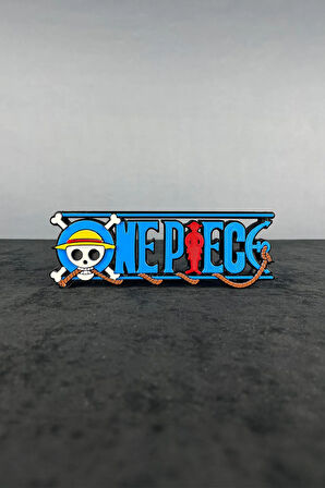 One Piece Logo Figür - Benzersiz Koleksiyonluk Aksesuar