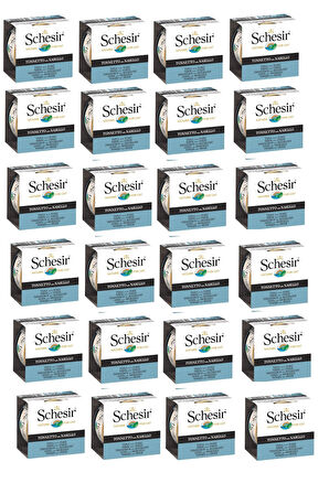 Schesir Ton ve Barlam Balıklı Kedi Konservesi 85 Gr. X 24 Adet