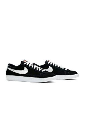 Nike Blazer Low Prm Vntg Suet Siyah Sneaker 538402-004