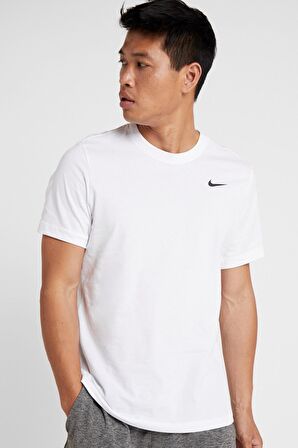 Nike Sportswear Clup Beyaz Pamuklu Erkek Spor Tişört 