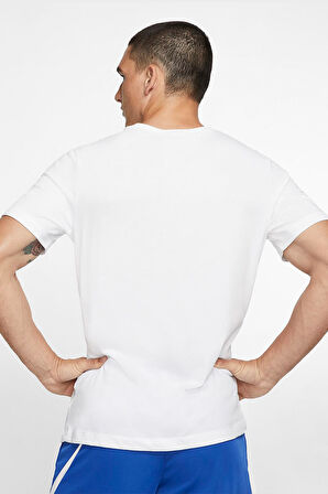 Nike Dri-Fit Tee Crew Solid AR6029-100 Beyaz Erkek Tshirt