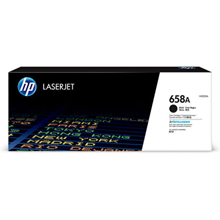 HP 658A BLACK SIYAH 16.000 SAYFA TONER W2000A