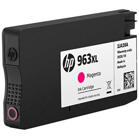 Hp 963XL-3JA28AE Kırmızı Orijinal Kartuş Yüksek Kapasiteli