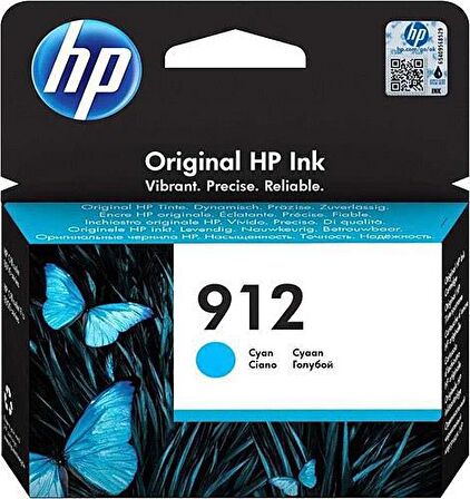 HP NO 912 Mavi Kartuş