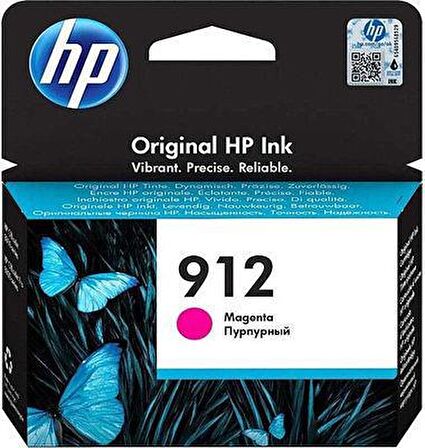 HP NO 912 Kırmızı Kartuş