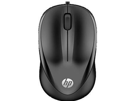 HP 4QM14AA Siyah Kablolu Optik Mouse 1200 DPI 1,5mt Kablo Uzunluğu