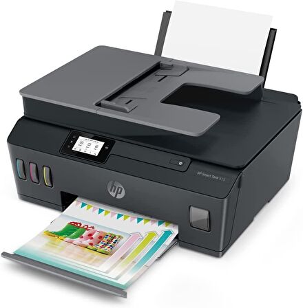 HP Smart Tank 615 Y0F71A Wifi + Fax + Fotokopi + Tarayıcı Renkli Çok Fonksiyonlu Tanklı Yazıcı