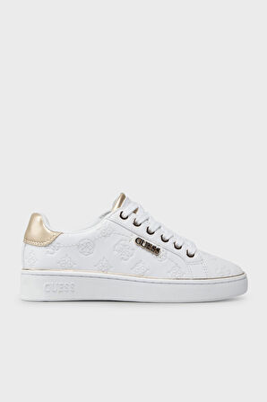 Guess Bayan Ayakkabı FL5BEKFAL12 WHITE
