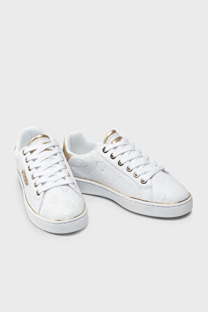 Guess Bayan Ayakkabı FL5BEKFAL12 WHITE