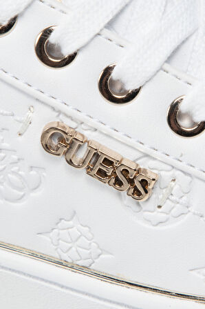 Guess Bayan Ayakkabı FL5BEKFAL12 WHITE