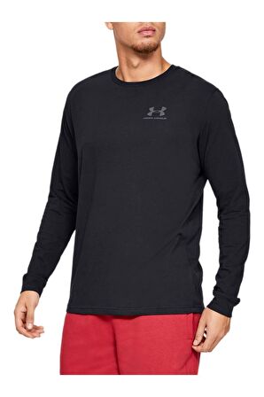 Under Armour 1329585 Sportstyle Leftchest Lst Siyah Erkek T-Shirt