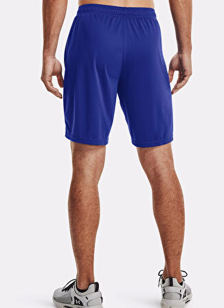 1328705-400 UA Tech Mesh Shorts Lacivert Lastikli Bel Loose Fit Erkek Şort