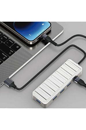 USB çoklayıcı+Görüntü Aktarım Desteği  4K ULTRA HD ÇEVİRİCİ+USB Type-c Dönüştürücü((10 MB/s-50 MB/s
