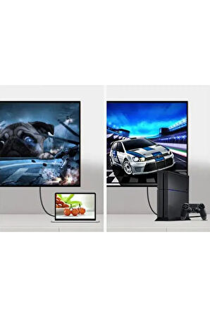 Ultra High Speed 8K HDMI Kablo 3 Metre | PC,Laptoplar,TV,Display,Projektör Bağlantı Bağlama Kablosu