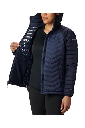 Columbia Powder Hooded Jacket Kadın Mont