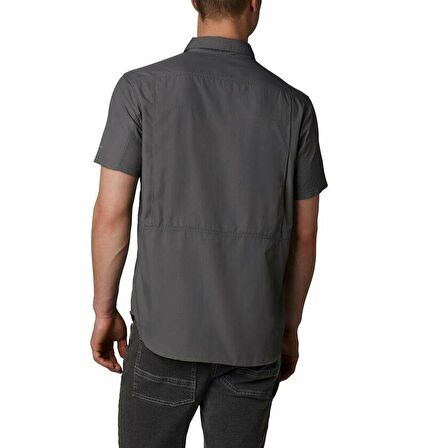 Columbia AO0647 Erkek Gri Short Sleeve Shirt Gömlek