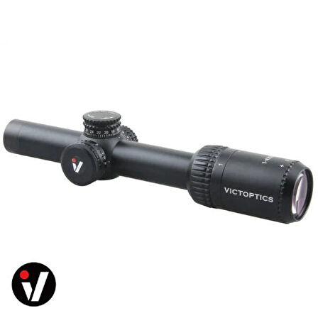 Victoptics X4 1-4x20IR 1" Aydınlatmalı SFP Tüfek Dürbünü