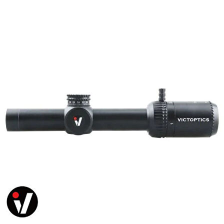 Victoptics X4 1-4x20IR 1" Aydınlatmalı SFP Tüfek Dürbünü