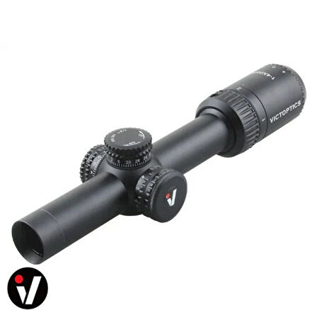 Victoptics X4 1-4x20IR 1" Aydınlatmalı SFP Tüfek Dürbünü