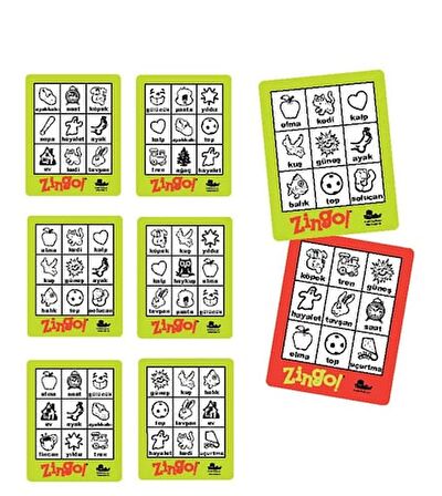 Adore ROTT7700 Ravensburger Zingo İngilizce Oyun