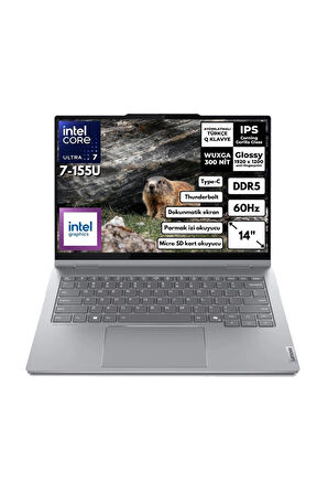 Lenovo Thinkbook 14 2-In-1 G4 Iml Ultra 7 155U 16 GB 1 Tb SSD 14" IPS Freedos 21MX002VTR K2