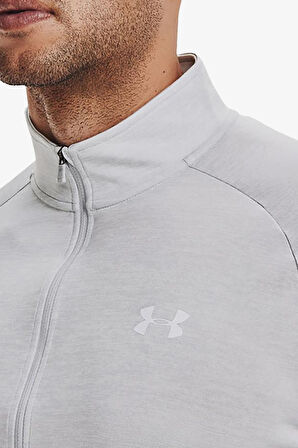 Under Armour Tech 2.0 12 Zip Erkek Gri Sweatshirt 1328495-014