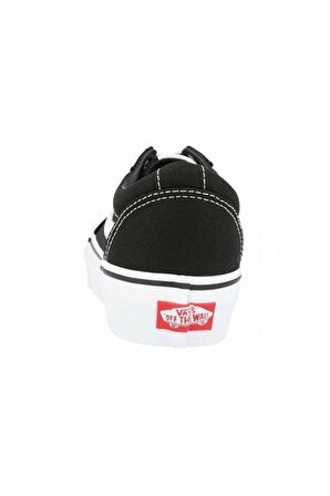 VANS Bayan Ayakkabı VN0A4UUV1871 MY Ward Platform (Canvas) Black/White