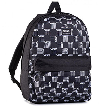 Vans VN0A3UI7ZM01 Sırt Çantası Siyah Beyaz SİYAH BEYAZ
