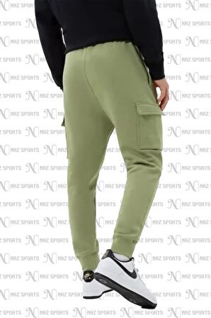 Nike Sportswear Clup Fleece Standart Kesim Erkek Kargo Spor Eşofman Altı