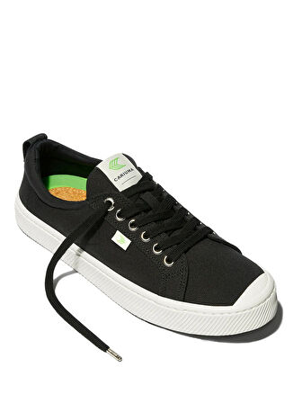 Siyah Kadın Lifestyle Ayakkabı 100103B01W - OCA Low Canvas Sneaker
