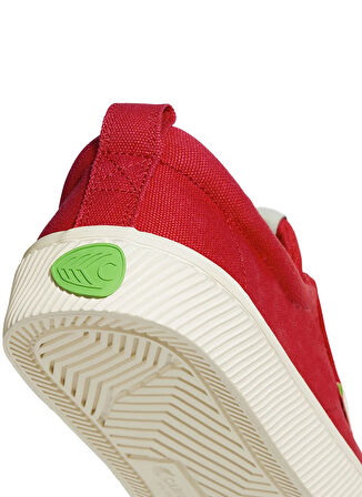 Cariuma 100103R01W-OCA Low Canvas Sneaker Kırmızı Kadın Lifestyle Ayakkabı
