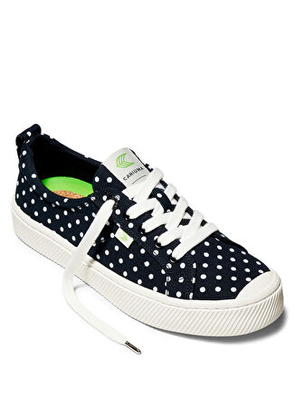 Siyah Kadın Kanvas Lifestyle Ayakkabı 100103B17W-Oca Low Canvas