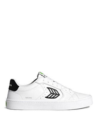 411301W21W-Salvas Leather Kadın Beyaz Deri Lifestyle Ayakkabı