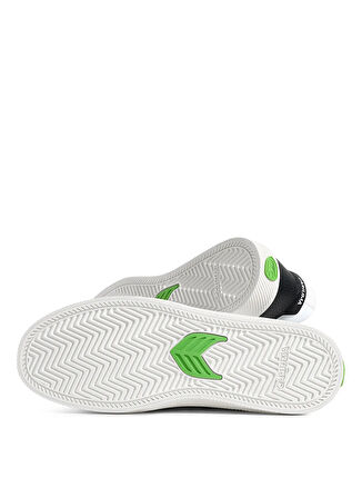 Cariuma 421401W74M -VALLELY Leather Accents Beyaz - Siyah Deri Erkek Lifestyle Ayakkabı