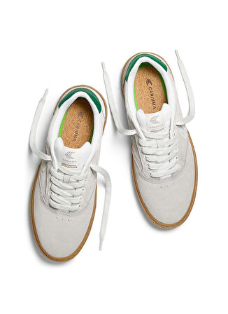 Açık Gri Kadın Deri Lifestyle Ayakkabı 511802W1DW - NAIOCA Suede Off-White