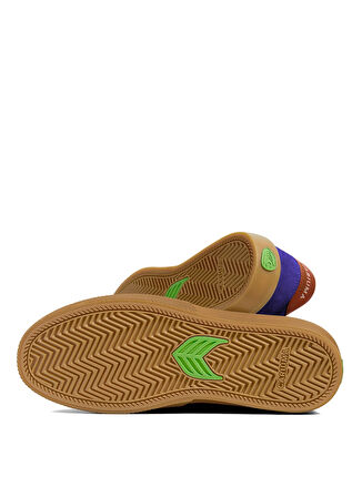 511802U53W - NAIOCA Suede Off-White Mor Deri Kadın Lifestyle Ayakkabı